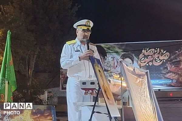 بزرگداشت سالگرد شهادت سید حسن نصرالله و شهدای ناو دنا در میدان معلم فیروزکوه