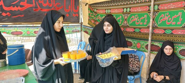 موکب دانش‌آموزی طریق‌الاقصی ناحیه سه کرمانشاه