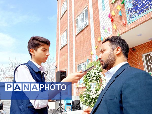 افتتاح مدرسه مرحوم نساجیان در کاشمر