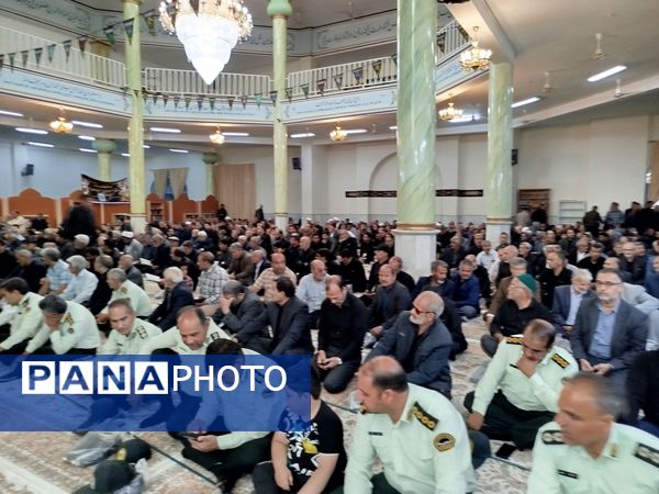 مراسم بزرگداشت شهدای خدمت در کاشمر