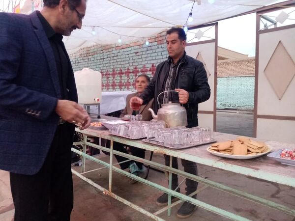 موکب مردمی شاهزاده علی اصغری فدافن میزبان عشاق مهدی موعود(عج)