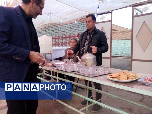 موکب مردمی شاهزاده علی اصغری فدافن میزبان عشاق مهدی موعود(عج)