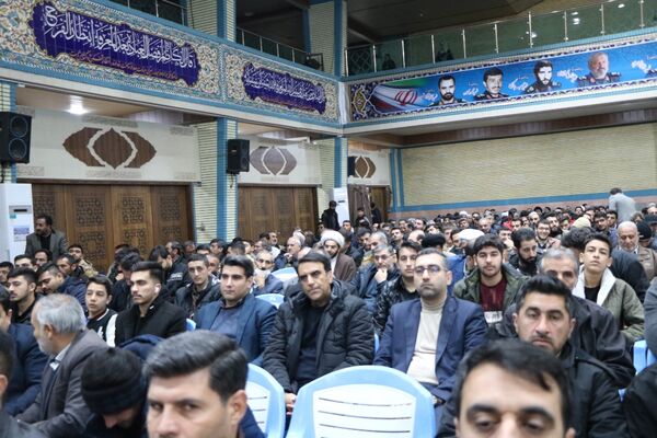 مراسم گرامیداشت سالروز شهادت سردار سلیمانی در ارومیه