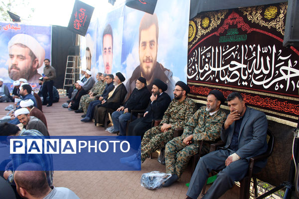 عزاداری سالروز شهادت امام جعفر صادق(ع) در تیپ 83 روحانیون رزمی تبلیغی