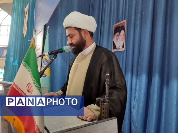 برگزاری با شکوه نماز جماعت عبادی سیاسی جمعه در شهرستان نورآباد