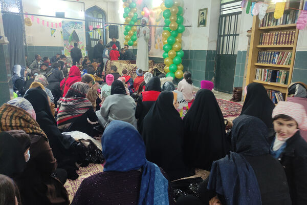 جشن نیمه شعبان در حسینیه شهرک گردخون