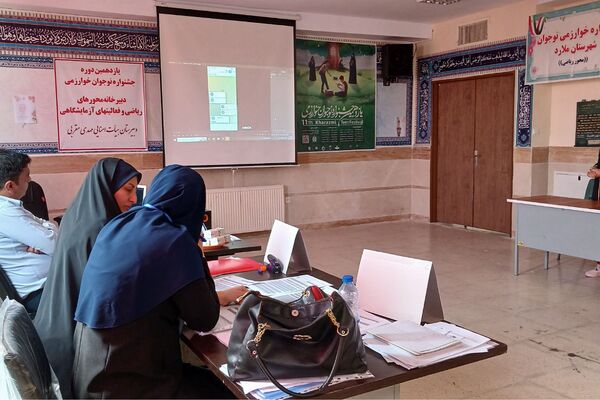 رقابت دانش آموزان پرتلاش ملاردی در محور ریاضیات یازدهمین دوره جشنواره نوجوان خوارزمی 