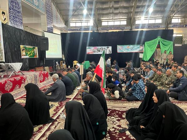 حضور پرشور دانش‌آموزان مدارس خاتم در رزمایش اقتدار بسیجیان