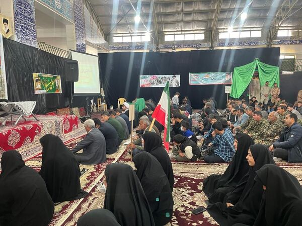 حضور پرشور دانش‌آموزان مدارس خاتم در رزمایش اقتدار بسیجیان