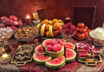 حس‌وحال مردم کرج از شب یلدا 
