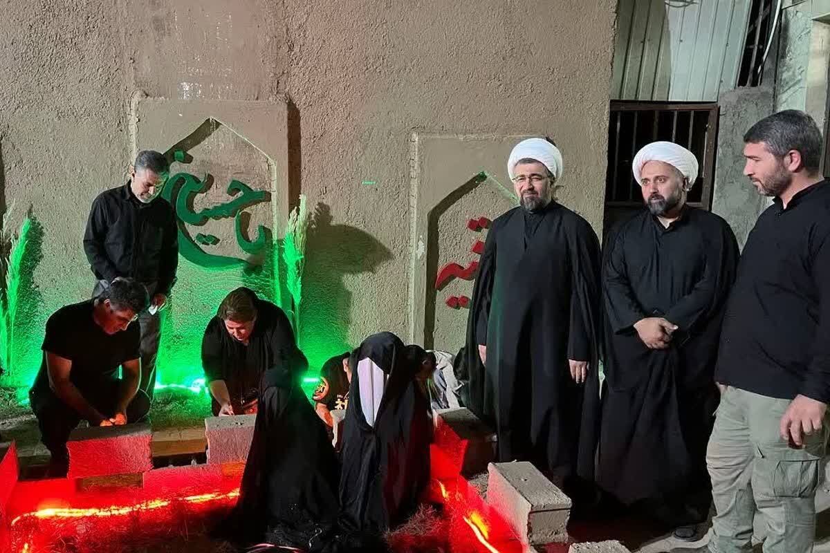 تجمع مردمی شهر صباشهر همزمان با مراسم شام غریبان  