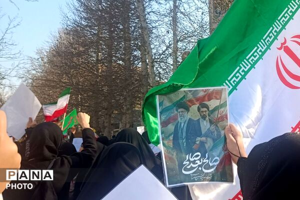 دست خدا بر سر ماست خامنه ای رهبر ماست 