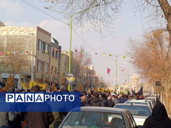 مراسم تشییع حجت‌الاسلام والمسلمین سید هاشم سجادی نسب در برخوار