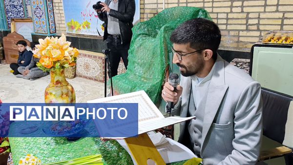 جشن ولادت امام عصر (عج)  در مسجد امام حسین شهر سفیددشت 