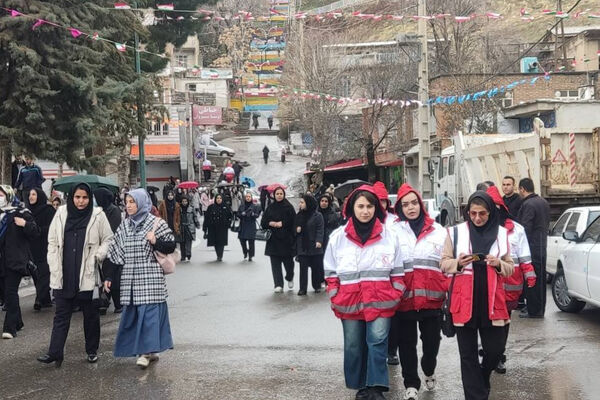 پاوه میزبان راهپیمایی باشکوه مردمی در ۲۲ بهمن