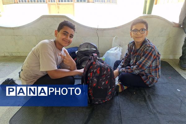 آخرین اردوی کلاس ششمی‌های آموزشگاه معارف۶ 