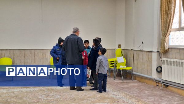 مسابقات قرآن و احکام پسران ابتدایی در دارالقرآن امام حسین(ع) ناحیه ۶ مشهد