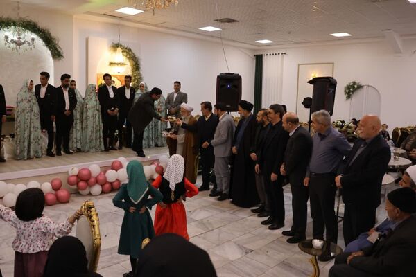 جشن ازدواج‌‌ آسان ۹ زوج بسیجی در گناباد