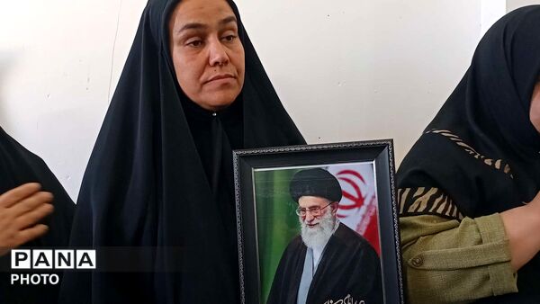مراسم اربعین قائد امت در روستای نقاب خلیل آباد