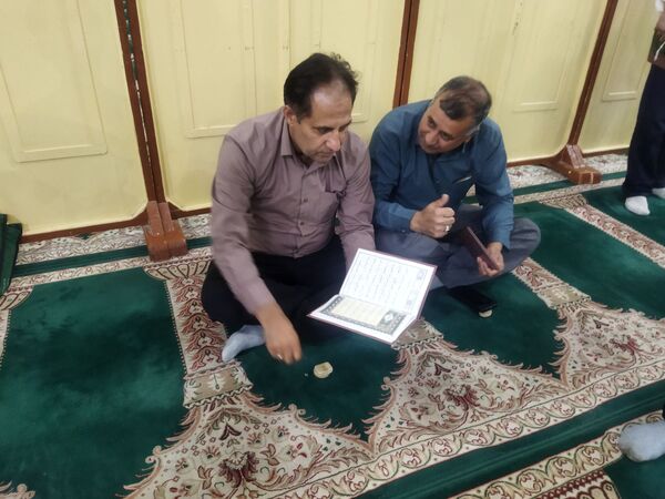 حضور نماینده مردم ترشیز در مجلس شورای اسلامی در مسجد جامع بردسکن