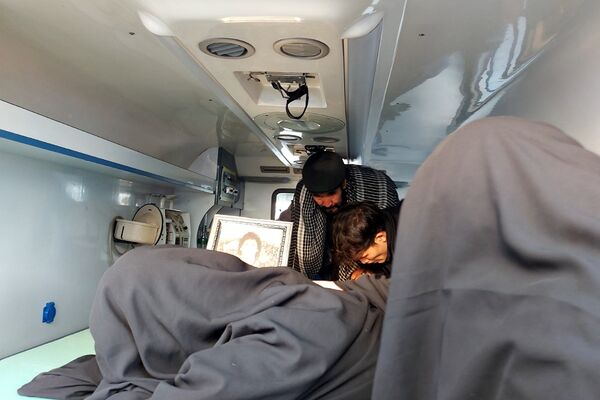 تشییع پیکر شهید مدافع حرم رضا مرادی در باقرشهر 