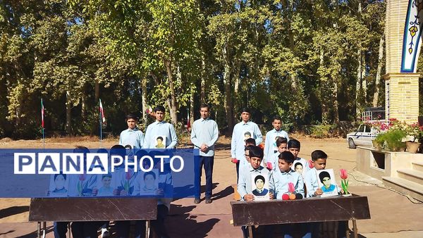  آیین افتتاحیه یادمان شهید دانش آموز اردوگاه باغرود نیشابور