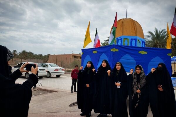 راهپیمایی آخرین جمعه ماه مبارک رمضان در شهرستان شهداد 