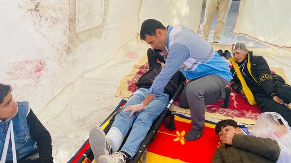 تمرین مقابله با بحران در هنرستان شهید باهنر باخرز