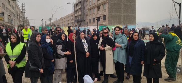 برگزاری مراسم روز درختکاری در شهرک وحدت شهرستان فردیس 