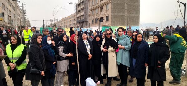 برگزاری مراسم روز درختکاری در شهرک وحدت شهرستان فردیس 