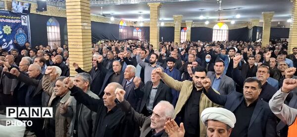 خروش مردم مومن و انقلابی شهرستان پلدختر در راهپیمایی روز جهانی قدس