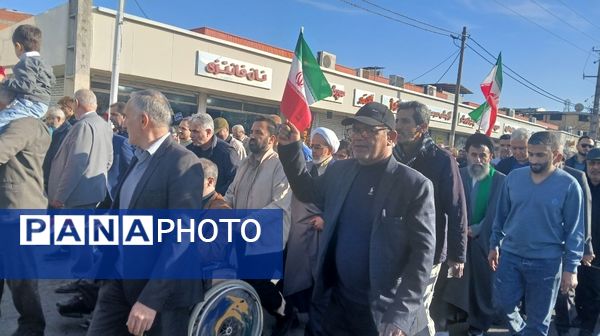 فریاد امت و راهپیمایی ۲۲ دی در شهرستان محمودآباد