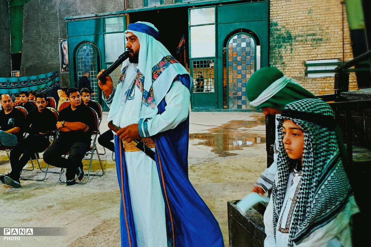 طنین غربت سفیر کربلا در آیین تعزیه آباده