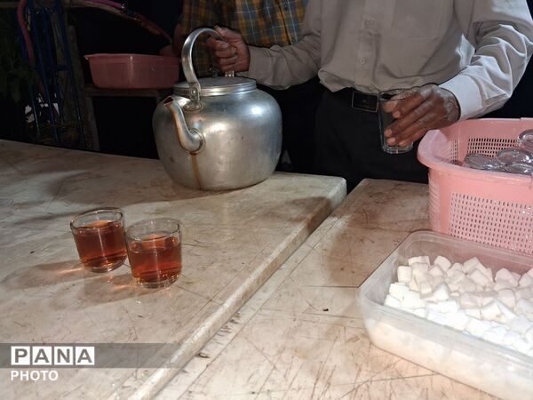 تجلی ایثار و عشق در بلوار فضل نیشابور 