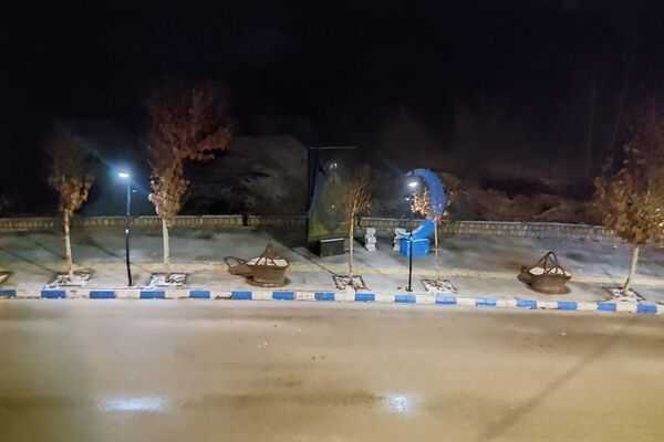 جلوه زمستانی طبیعت شهر بار نیشابور 