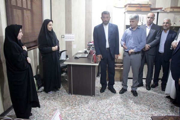 دیدار مدیرکل آموزش و پرورش استان بوشهر با همکاران و مسئولان به مناسبت عید نوروز