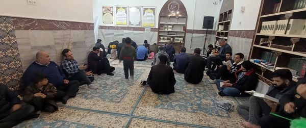 مراسم احیای شب نوزدهم رمضان در امام زاده سید عباس شهرستان بجنورد استان خراسان شمالی