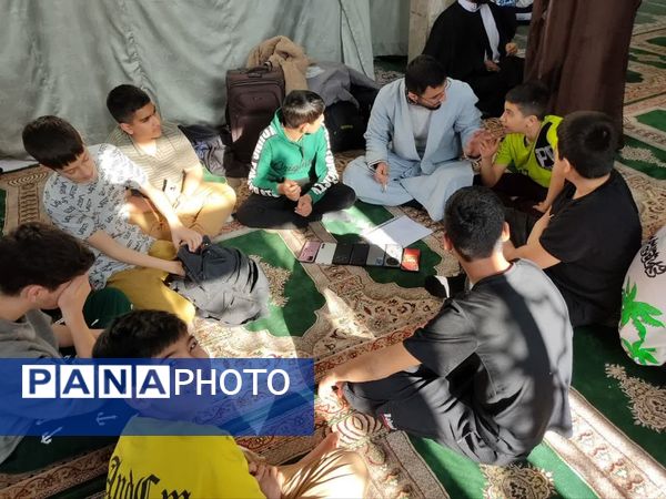 برگزاری اعتکاف دانش‌آموزی در مساجد شهرستان فیروزکوه