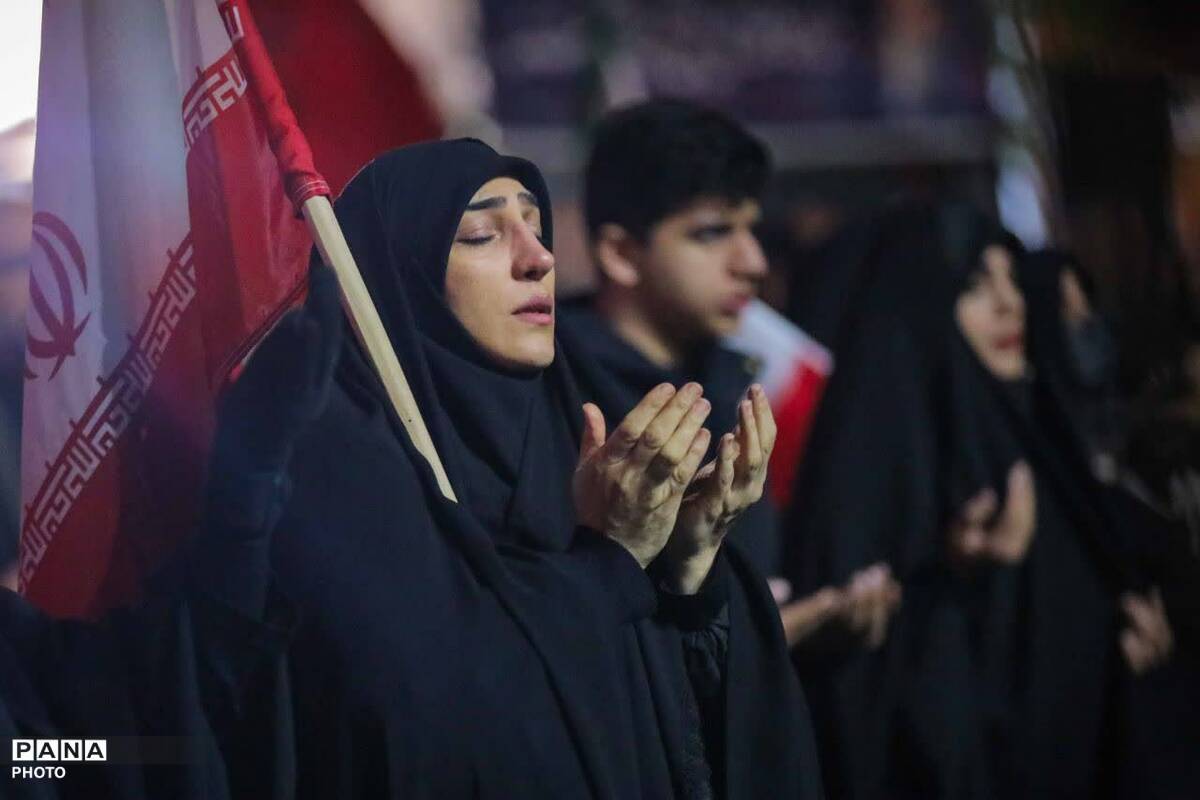 مراسم اربعین شهید امام  امت در ساوجبلاغ 