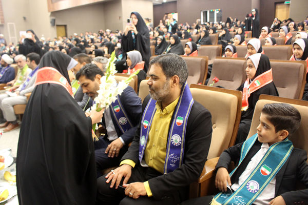 آیین بزرگداشت سالروز تاسیس سازمان دانش‌آموزی در قم-1