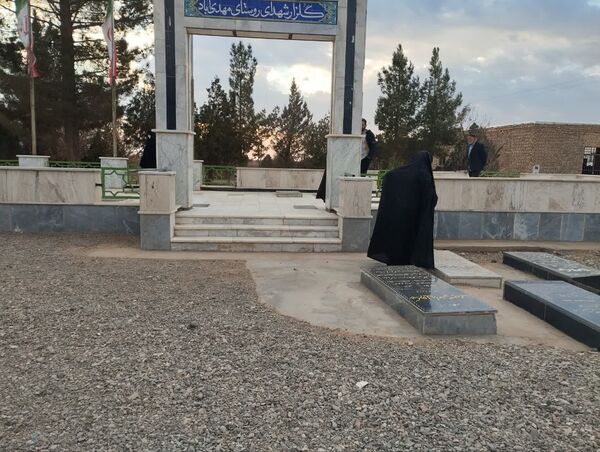 مراسم پرفیض دعای ندبه در امامزاده روستای مهدی آباد خلیل آباد