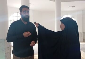 بزرگداشت هفته عفاف و حجاب در مزار شهدای گمنام؛تاکید فرمانده ناحیه ابوذر بر عفاف در حفظ هویت جامعه