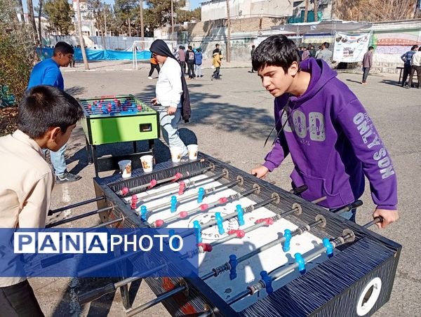 اردوی یک روزه دانش‌آموزان پایه هشتمی دبیرستان میثاق