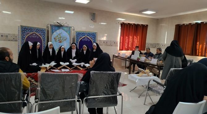 درخشش دبیرستان طلعت زمانی بروجن در مسابقات تواشیح 