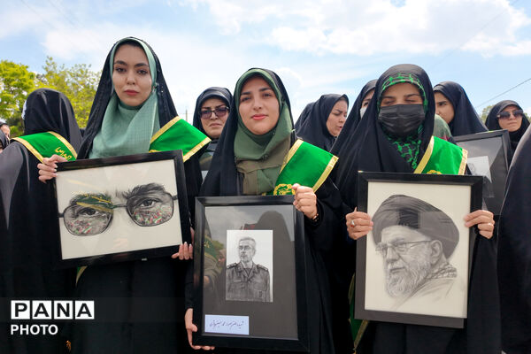 رزمایش «جان‌فدا برای ایران امام‌رضایی» در کرمانشاه 
