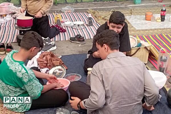 کارگاه آشپزی؛در مدرسه موعود بهارستان یک