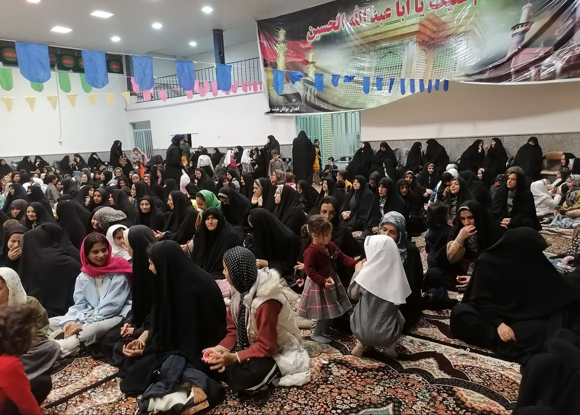 جشن ولادت امام زمان(عج) در حسینیه حسینی روستا ارغا خلیل آباد