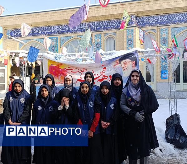 برگزاری راهپیمایی ۲۲ بهمن ماه در شهرستان نیشابور 