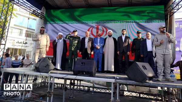 نمایش اقتدار و حمایت جان فدائیان امام رضایی ورامین