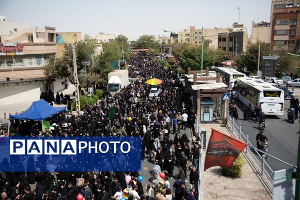 پیاده روی جاماندگان اربعین در اصفهان